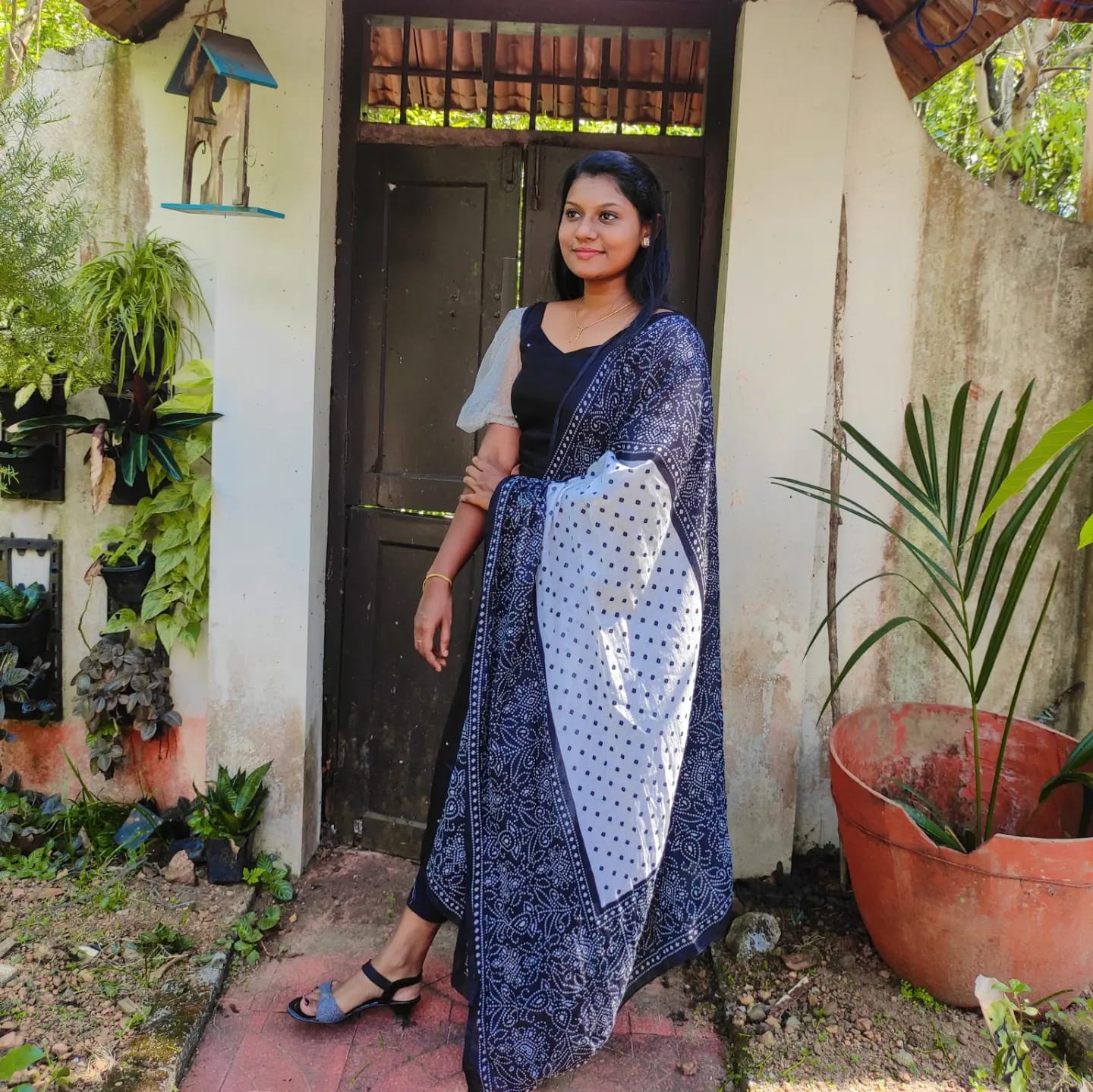 Midnight Grace Churidar Set